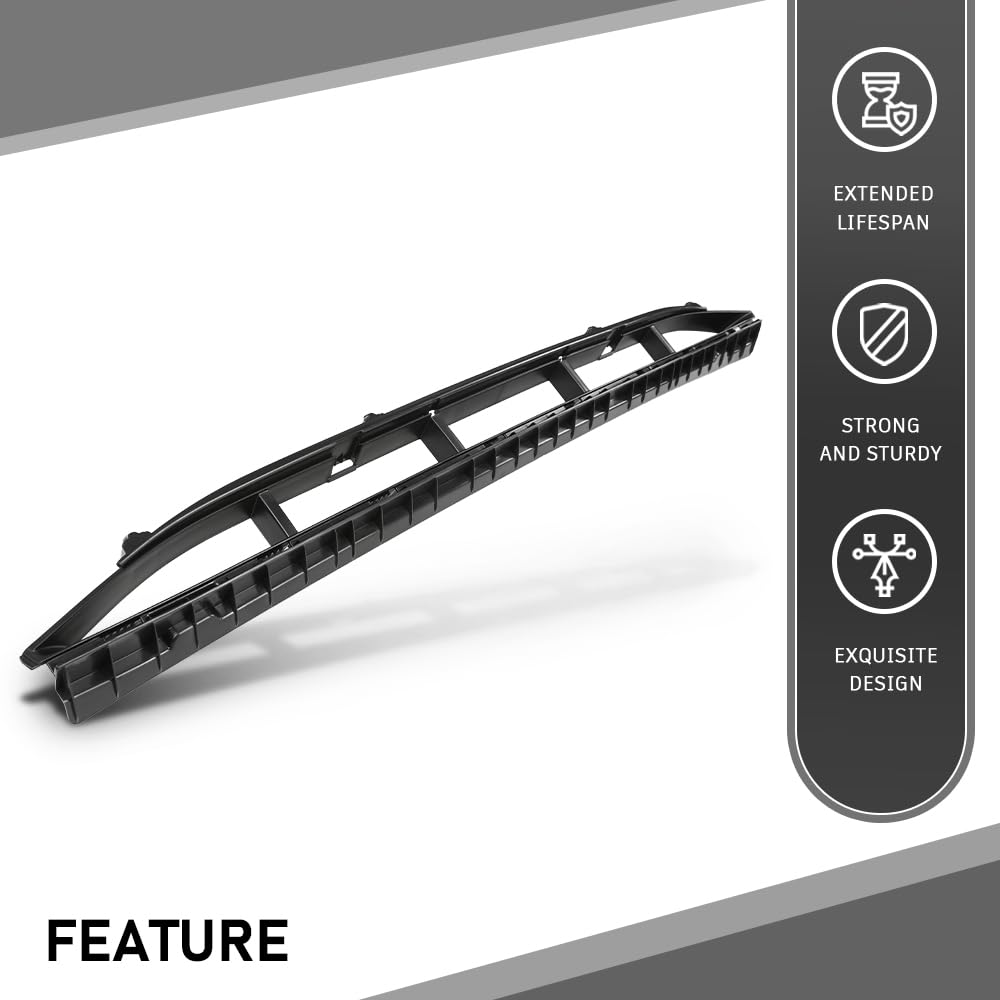 G-PLUS Front Bumper Cover Grille Insert, Compatible with Audi Q5 2013-2017 W/S-Line, AU1036121, 8R0807647B01