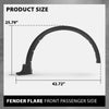 G-PLUS Front Right Fender Flare Wheel Opening Molding, Compatible with Ford Escape 2020-2024, Passenger Side, LJ6Z16038AA, FO1291138