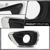 G-PLUS Fog Light Cover Trim Compatible with Jeep Compass 2011-2017 Driver and Passenger Side 68213205AA