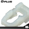 G-PLUS Body Side Fender Door Box Belt Molding Trim Clips 10pcs ZE Compatible with Dodge Ram 77-90