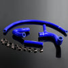 G-PLUS Silicone Radiator Coolant Pipe Hose Kit Clamps Compatible With AUSTIN ROVER MINI COOPER S 1275 GT-1989,Blue