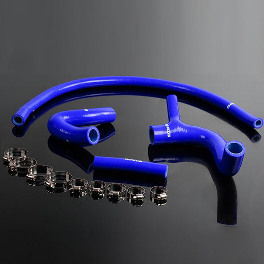 G-PLUS Silicone Radiator Coolant Pipe Hose Kit Clamps Compatible With AUSTIN ROVER MINI COOPER S 1275 GT-1989,Blue
