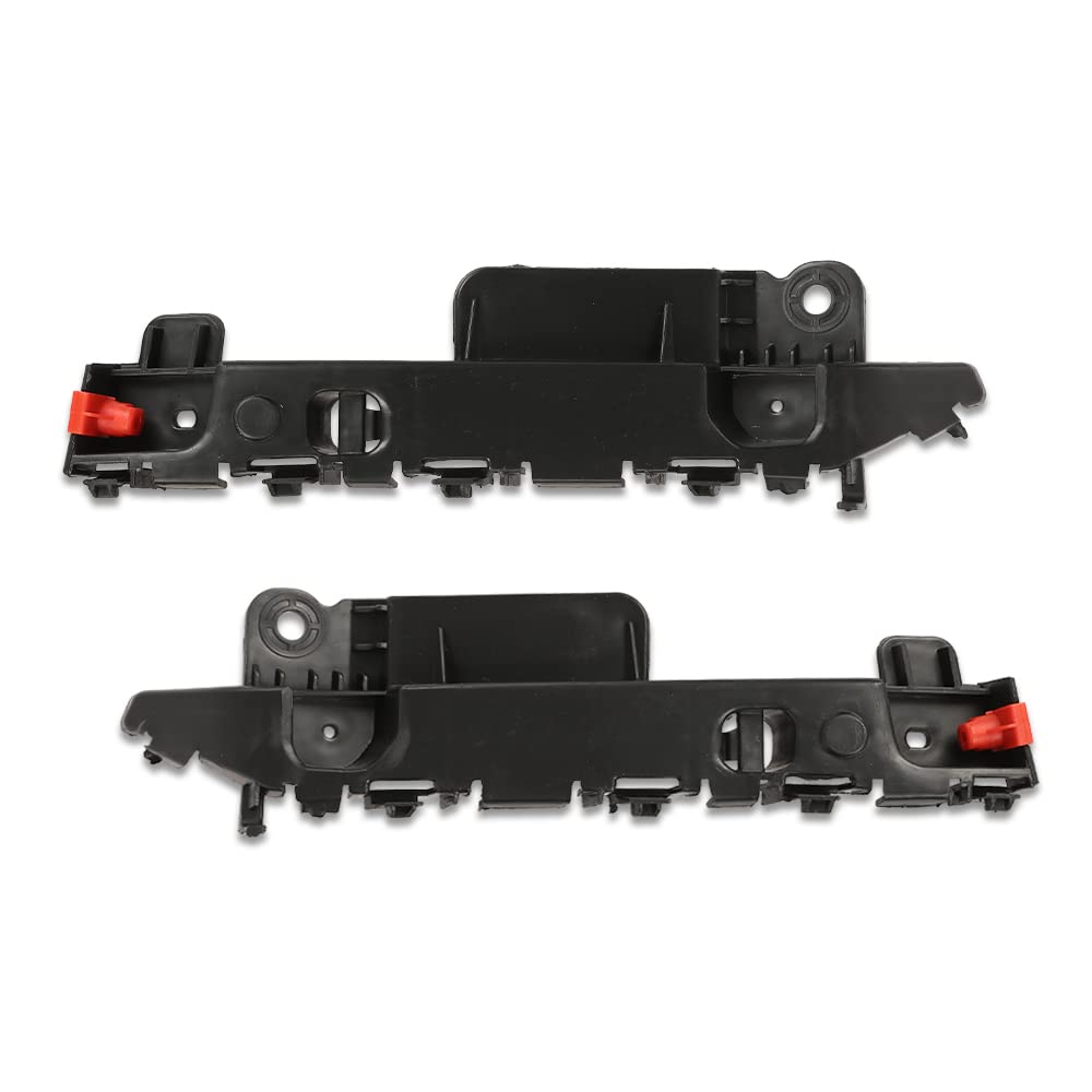 G-PLUS Black Front LH and RH Bumper Retainer Brackets Fit Cruze Sedan 2011 2012 2013 2014 2015 Front Bumper Support Mount Support Bracket 2pcs 95328893 95328894 GM1043118 GM1042118