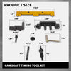G-PLUS Camshaft Timing Tool Kit Compatible with BMW 318I 320I 316I E87 E46 E60 E90 E85 N42 N46 N46T 45 Steel Black