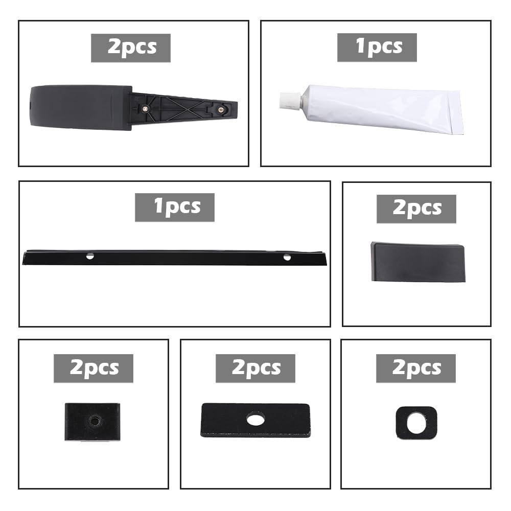 G-PLUS Exterior Side Mounted Gear Storage Box ABS Carrier Compatible With Land Rover Defender 2020 2021