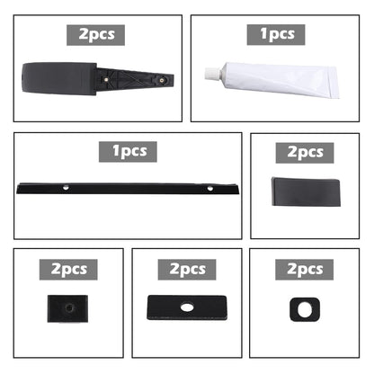G-PLUS Exterior Side Mounted Gear Storage Box ABS Carrier Compatible With Land Rover Defender 2020 2021