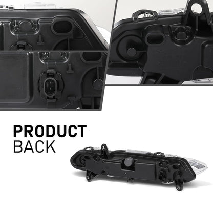 G-PLUS LED Left Fog Light DRL Daytime Running Lamps, Compatible with W204 X204 W216 W218 W221 W251 2008-2014, LH Driver Side, 2218201756, A2218201756