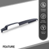 G-PLUS TPE Dashboard Dash Cover Compatible with Toyota Pickup 1979-1983 w/o Side Window Defrost Only Dark Blue ABS