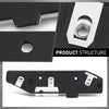G-PLUS Pair Front Bumper Face Bar Brackets Retainer Mounting Braces Set, Compatible with Ford Edge (submodel: SE, SEL, Sport, Titanium) 2015-2018, LH Driver & RH Passenger 2PCS, FT4Z17C947A, FO1033108