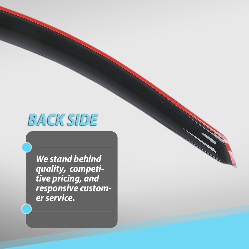 G-PLUS Out-Channel Window Visor Deflectors Tape-On Side Rain Guards Compatible with Subaru Outback(Premium, Limited, Touring) 2020-2025 4PCS Smoky