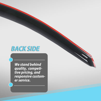 G-PLUS Out-Channel Window Visor Deflectors Tape-On Side Rain Guards Compatible with Subaru Outback(Premium, Limited, Touring) 2020-2025 4PCS Smoky