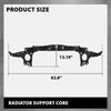 G-PLUS Upper Radiator Support Core, Compatible with Porsche Cayenne 2011-2018, 95850559402, PO1225100