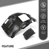 G-PLUS Fender Liner Front Driver Left Side Upper Fit 2012-2018 BMW 320i /320i xDrive Base Sedan, For Standard, Modern, and Luxury Line Models 51717260725