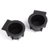 G-PLUS Center Console Cup Holder Rubber Inserts Compatible with Ford F150 2009-2014 Without Flow Through Center Console NOT Fit 2004-2008 XL/XLT/SVT/XLT