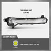 G-PLUS LED Turn Signal Light Lamp RH Compatible with Lincoln Corsair 2020-2024 FO2531174, LJ7Z13K371A Black
