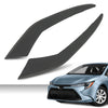 G-PLUS Fog Light Cover Bezels Trim Left Right Pair Compatible with Toyota Corolla LE XLE Sedan 2020 2021 2022 (Not fit SE,XSE models) 8148202840, 8148102850, 8148212270, 8148112360