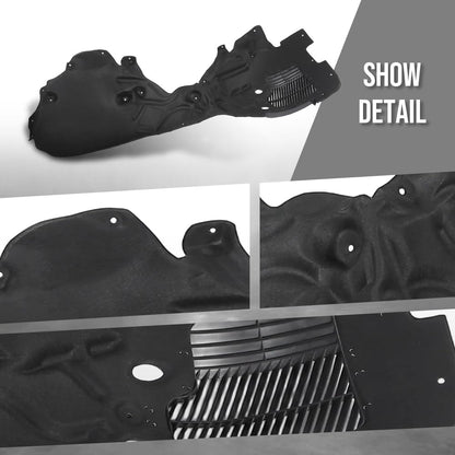 G-PLUS Fender Wheel Liner Cover Splash Front Left Compatible with Porsche Cayenne 2019 2020 2021 2022 9Y0810971, 9Y0810971H Black