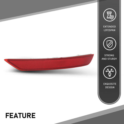 G-PLUS Rear Bumper Reflector Light Lamp Passenger Side Compatible with Subaru Forester 2.0L 2.5L 2009-2018 84281SC000