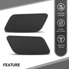 G-PLUS Pair Front Bumper Headlight Washer Cover Cap, Compatible with Audi A3 2012-2020, Left Driver & Right Passenger Side 2PCS, 8V3955275, 8V3955276