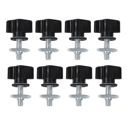 G-PLUS Universal Easy On Off Hard Top Fasteners Nuts Bolts Fits Jeep Wrangler YJ/TJ/JK Models 1987-2017