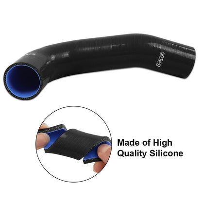 G-PLUS Black Radiator Silicone Hoses Compatible with Dodge Ram 2500 3500 Cummins 5.9L/6.7L Diesel 2003-2010