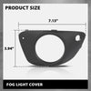 G-PLUS Left Fog Light Cover Lamp Bezel, Compatible with Porsche Macan Base and S Model 2015-2018, Driver Side, 95B807795B, 95B807795