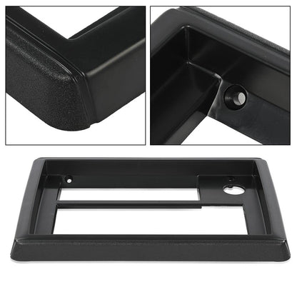 G-PLUS Dash Bezel 7 Hole Cover Compatible with Chevy C10 Truck 1967 1968 1969 1970 1971 1972 Dashboard Cover