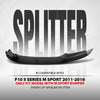 G-PLUS Front Bumper Lip Splitter Spoiler Compatible with BMW F10 5 Series M Sport 2011 2012 2013 2014 2015 2016, Only Fit Model with M Sport Bumper Front Lip Spoiler Splitter Black