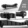 G-PLUS Headlight Bracket Set Left & Right Compatible with Toyota 4Runner (submodel: SR5 Premium, TRD Off-Road Premium) 2018 2019 2020 2021 2022 2023 5213335080, TO2509105 Black