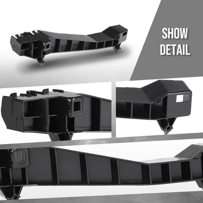 G-PLUS Headlight Bracket Set Left & Right Compatible with Toyota 4Runner (submodel: SR5 Premium, TRD Off-Road Premium) 2018 2019 2020 2021 2022 2023 5213335080, TO2509105 Black