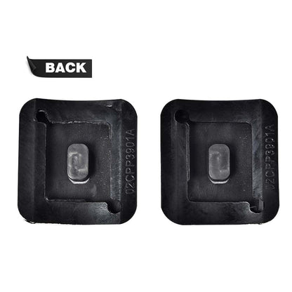G-PLUS Brake and Clutch Pedal Pad Kit 2pcs Compatible with 1987-2006 Jeep Wrangler TJ LJ/1987-2001 Jeep Cherokee XJ 20780