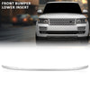 G-PLUS Front Bumper Lower Insert Trim Molding Silver Compatible with Land Rover Range Rover 2013-2017 LR038735