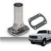 G-PLUS Catalytic Converter Repair Flange Compatible with Ford F250 F350 E250 E350 5.8L 1987-1999 121685