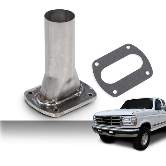 G-PLUS Catalytic Converter Repair Flange Compatible with Ford F250 F350 E250 E350 5.8L 1987-1999 121685