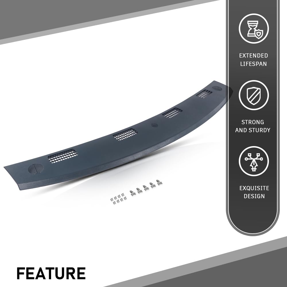 G-PLUS Upper Dashboard Panel Plastic Compatible with Dodge Ram 1500 2002-2005,Compatible with Dodge Ram 2500 3500 2003-2005 5GT31XDVAA, 5GT31XDVAB, 5GT31XDVAC, 926-121 Dash Cover