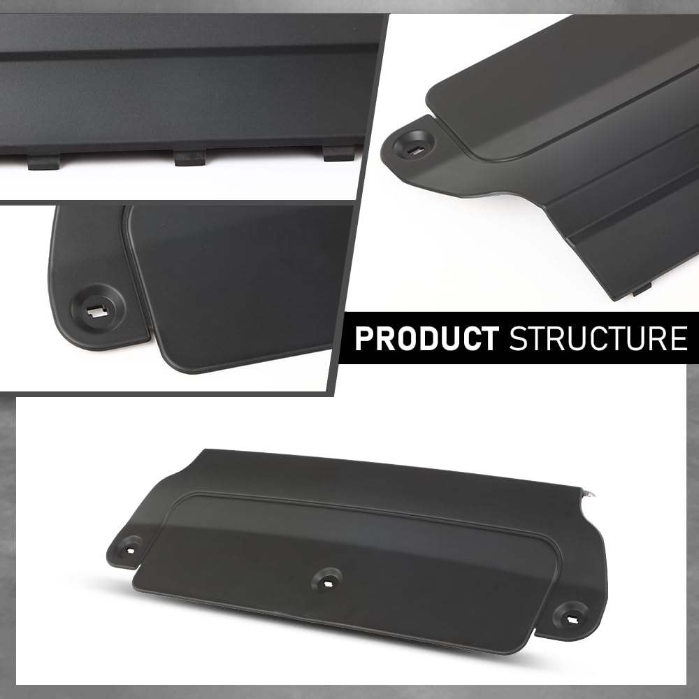 G-PLUS Rear Bumper Hitch Receiver Cover Tow Eye Compatible with Range Rover L405 2013-2018 (After June 2013)