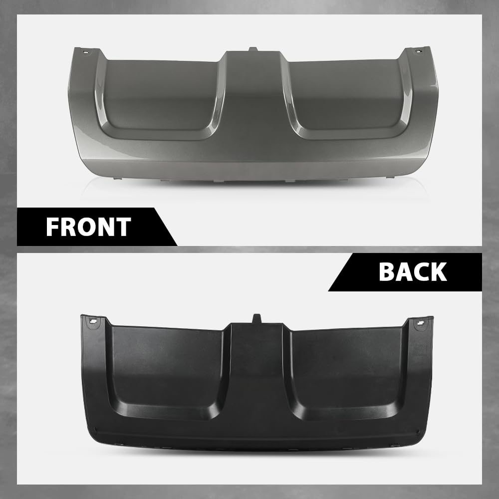 G-PLUS Rear Bumper Skid Plate Cover Compatible with Range Rover Sport 2014-2017 Gray