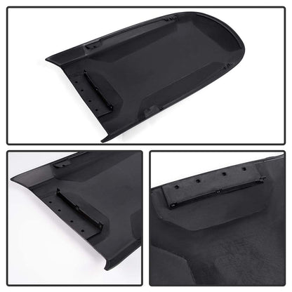 G-PLUS Front Air Vent Hood Scoops Compatible with Ford Mustang GT V8 2005 2006 2007 2008 2009 Racing Style, Black