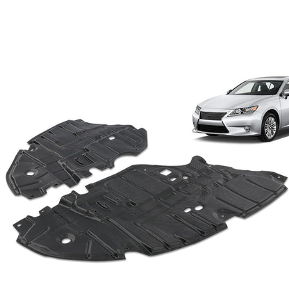 G-PLUS Left & Right Side Engine Splash Shield Compatible with 2013-2015 Lexus ES350 ES300h Set of 2 5144133160, 5144233160