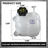 G-PLUS Coolant Reservoir Radiator Expansion Tank Compatible with Chrysler 200 (submodel: C, Limited, LX, S) 2015-2017,Compatible with Jeep Cherokee 2014-2018 68102155AD-PFM, CH3014161