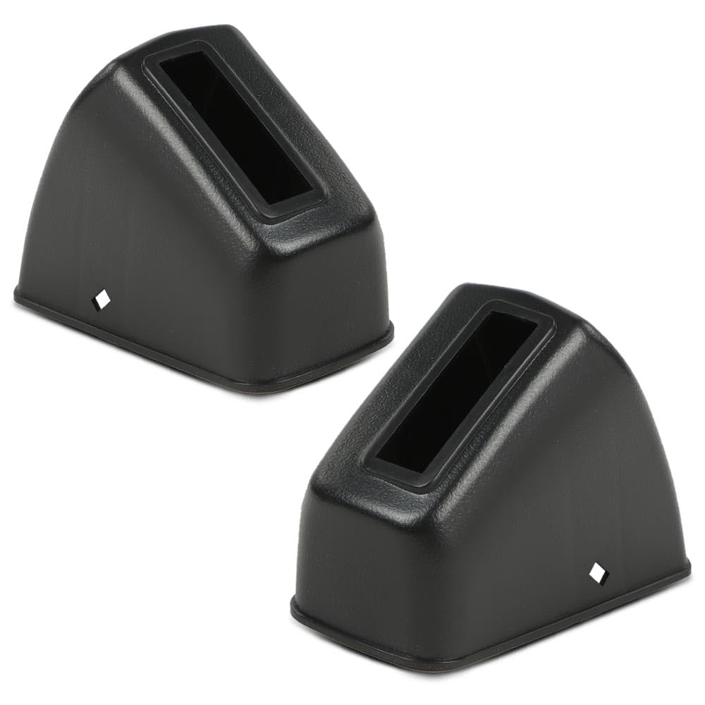 G-PLUS Bench/Bucket Belt Retractor Covers Compatible with A-body Chevelle GTO 442 GS 1967-1972/Fits Monte Carlo 1969-1972 and Grand Prix 1970-1972 Front