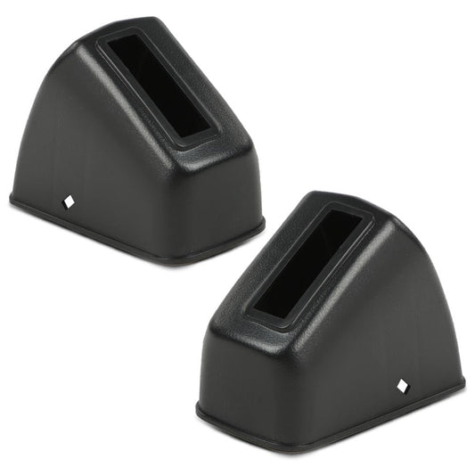 G-PLUS Bench/Bucket Belt Retractor Covers Compatible with A-body Chevelle GTO 442 GS 1967-1972/Fits Monte Carlo 1969-1972 and Grand Prix 1970-1972 Front
