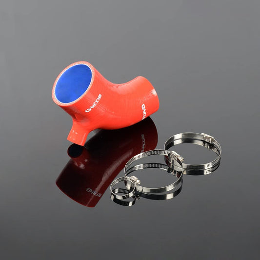 G-PLUS Silicone Intake Hose Kit Compatible With 2006-2012 Mazda Mazdaspeed 3 Mazdaspeed6 2.3L,Red