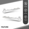 G-PLUS Fog Light Molding Trim Driver Left Side Compatible with Subaru Forester 2017-2018 57708SG010