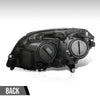 G-PLUS Halogen Headlight Passenger Side Right Compatible with Benz GLK250 Bluetec 4Matic 2013 2014 2015, Fit Benz GLK350 (submodel: 4Matic, Base) 2013-2015 2048204239, MB2503203 Black