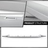 G-PLUS Front Lower Air Dam Deflector Valance Apron, Compatible with Audi Q5 SQ5 2021-2024, 80A807531DIX3, AU1095113