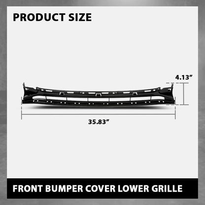 G-PLUS Front Bumper Lower Grille Insert Trim Compatible with Audi A7 & S7 2016-2018 4G8807683D9B9