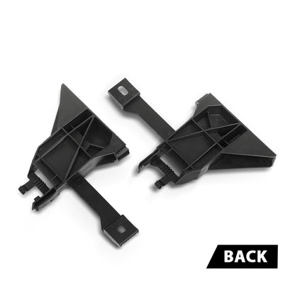 G-PLUS 2PCS Radiator Support Bracket Bar Compatible with Benz CLA250 CLA45 AMG 2014-2018, Fit Benz GLA250 GLA45 AMG 2.0L 2015-2017 2466210134, 2466210234 Black PP