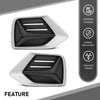 G-PLUS Pair Front Fog Light Covers, Compatible with Audi Q3 Prestige 2019/ Q3 (submodel: Komfort, Premium, Premium Plus, Progressiv, Technik) 2019-2023, Left Driver & Right Passenger Side 2PC
