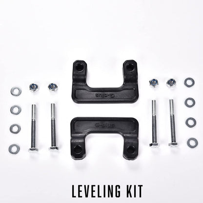 G-PLUS Dual Steering Stabilizer 2"Leveling Kit Compatible With 2007-2018 Chevy/GMC 1500 | 07-20 Yukon (Black color)